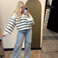 Addison Stripe Pullover