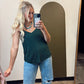 Raquel Sparkle Tank (Green)