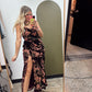 Susanna Velvet Floral Maxi Dress