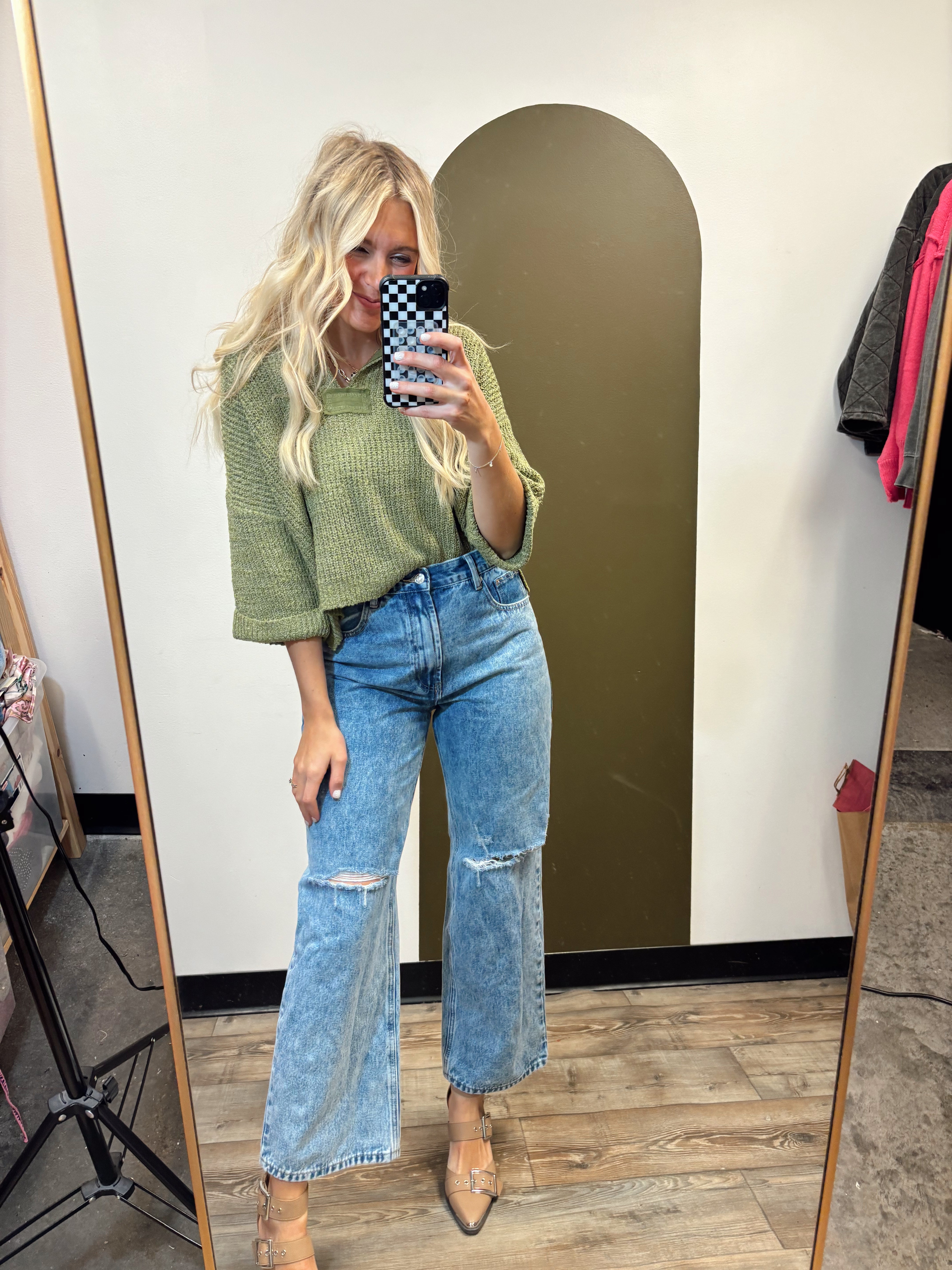 Coco Sweater (Olive) – Frankie and Jules