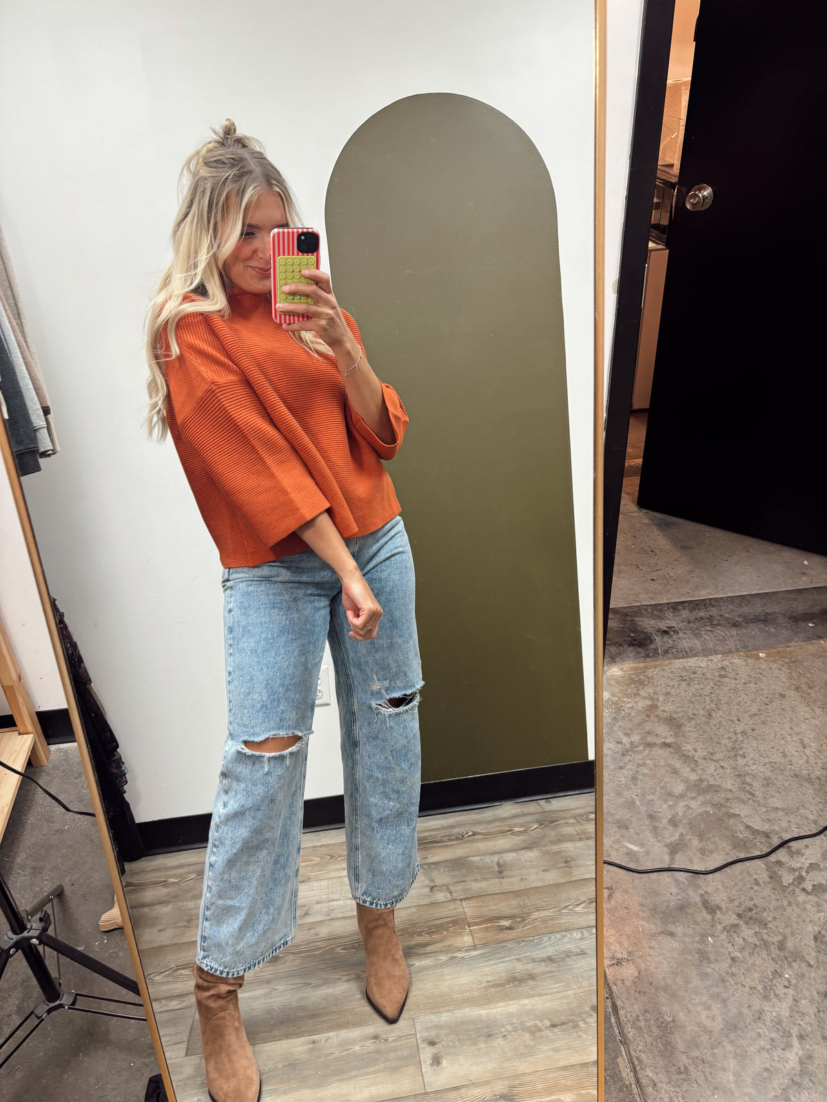 Not So Casual Top (Ginger)