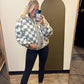 Alayna Checkered Jacket (Grey)