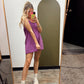 Weekend In Sneakers Dress (Purple)