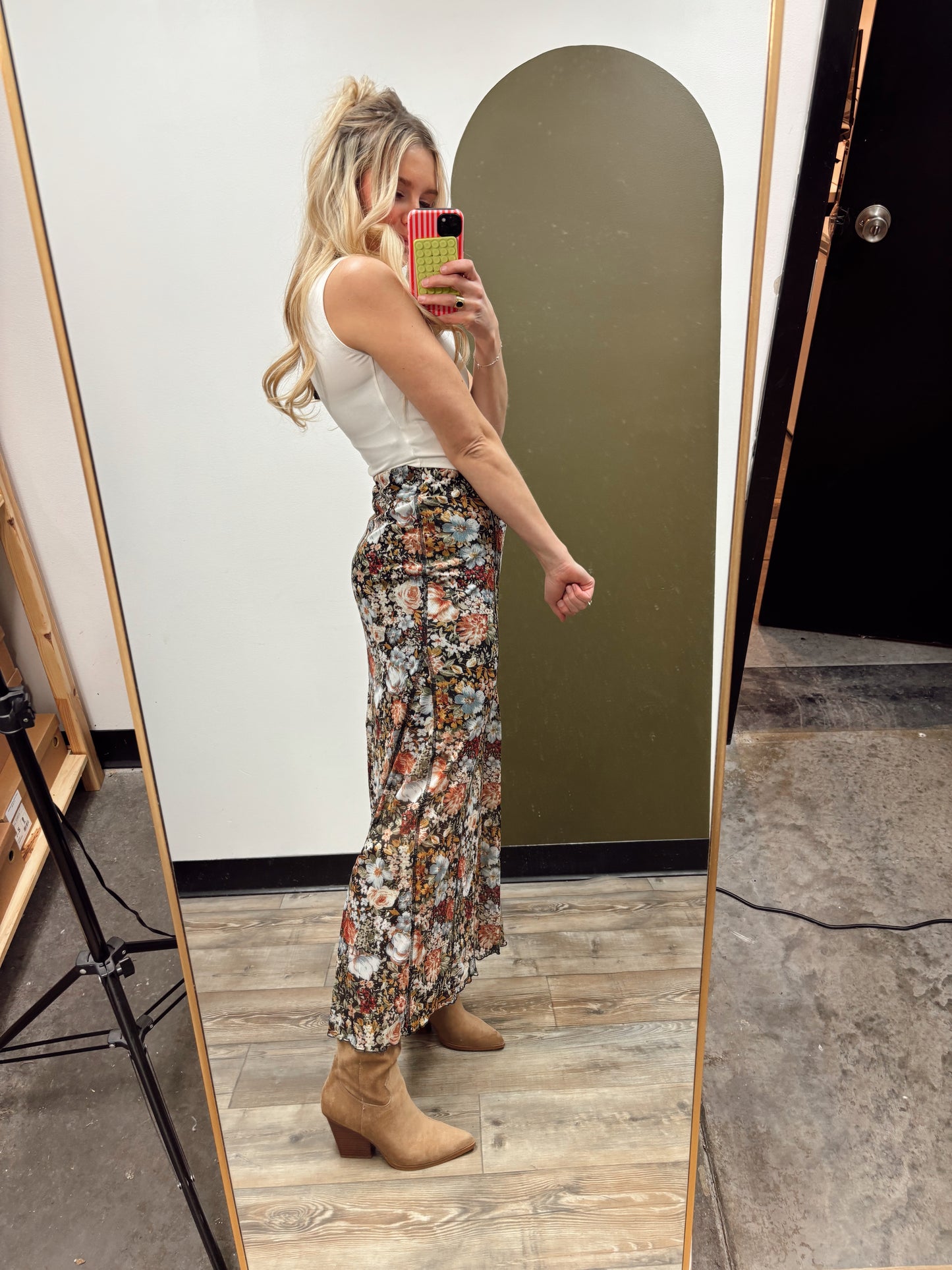 Gabriella Sheer Maxi Skirt