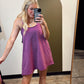 Weekend In Sneakers Dress (Purple)