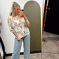 Western Theme Knit Top