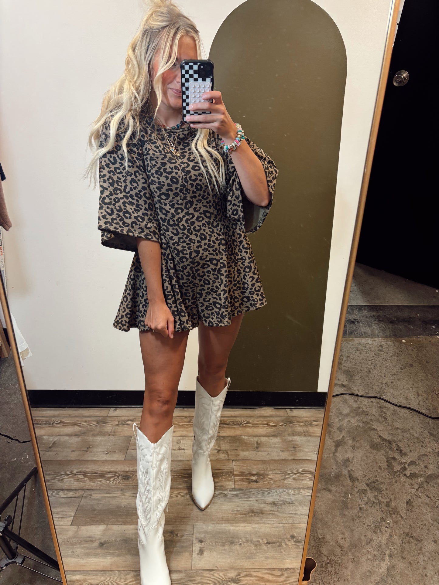 Free To Frolic Leopard Romper