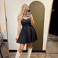 Carolina Denim Dress (Black)