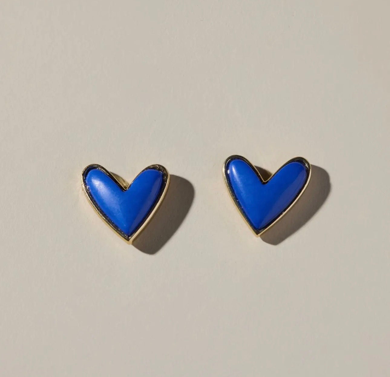 Sweetheart Studs (Blue)