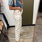Twill Polka Dot Pant (Red Dot)
