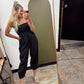 Capri Balloon Jumpsuit (Black)