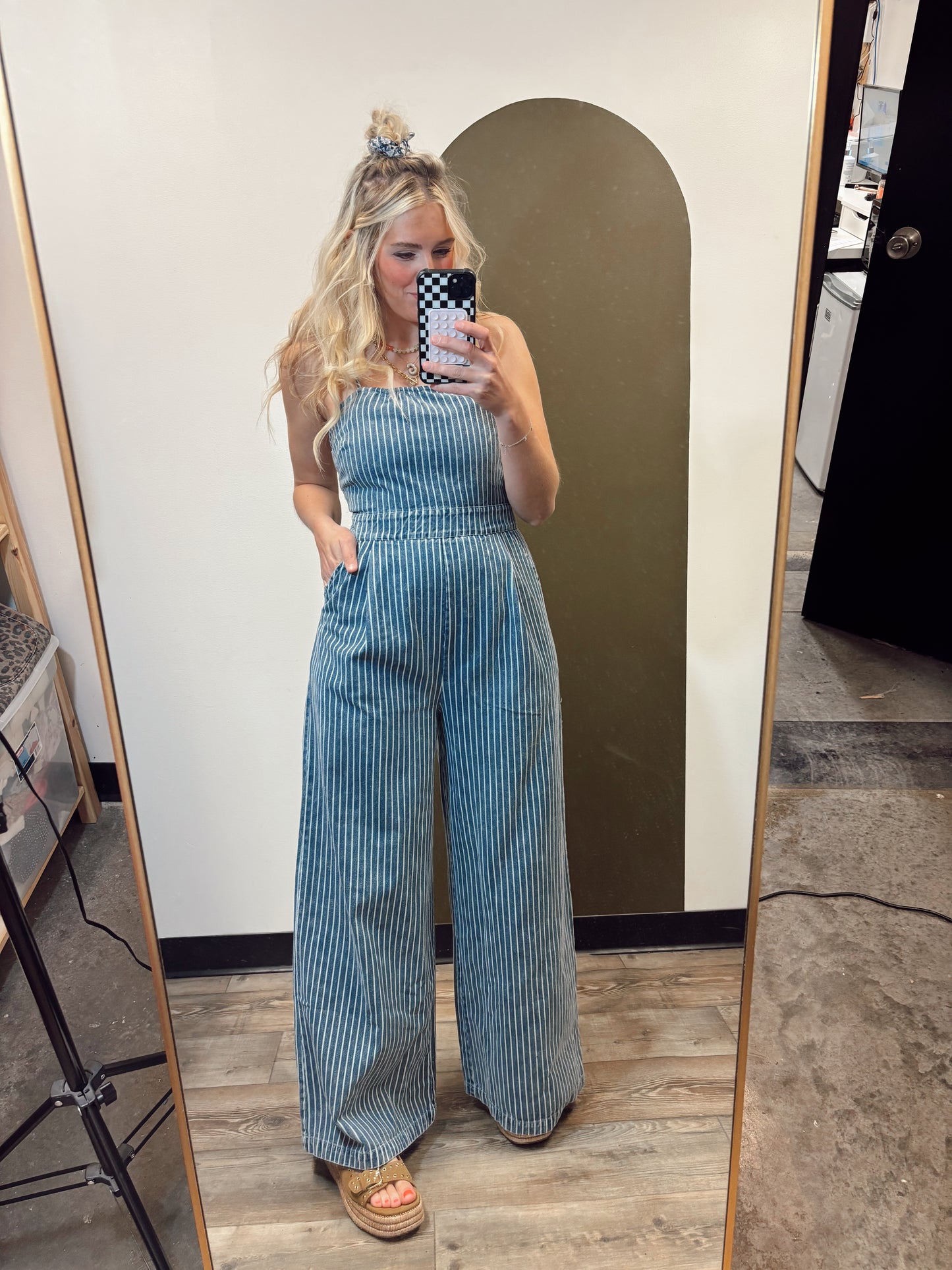 Brea Stripe Jumpsuit
