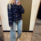 Proper And Pretty Cardigan (Navy)