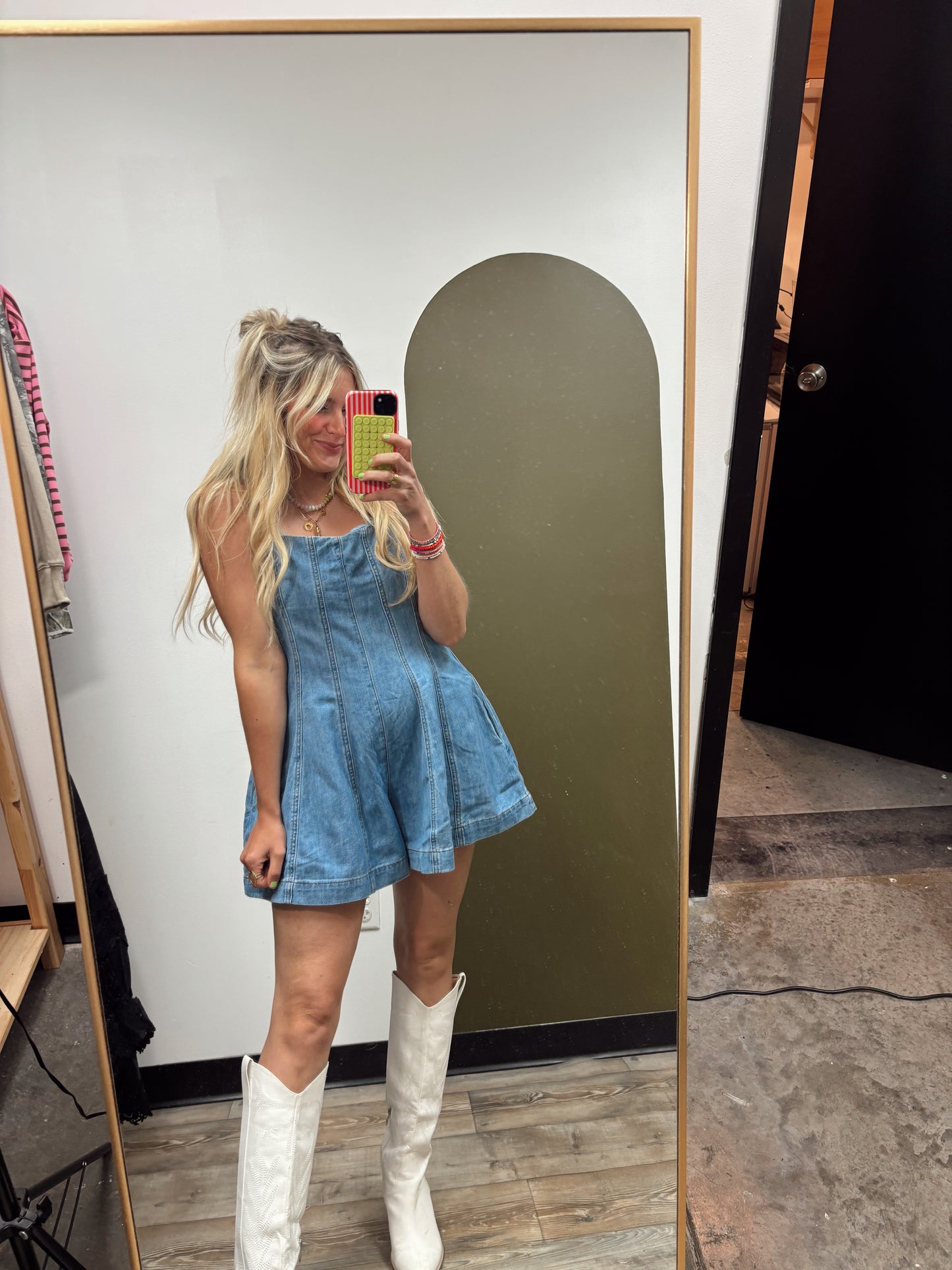 Anderson Denim Romper