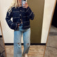 Proper And Pretty Cardigan (Navy)