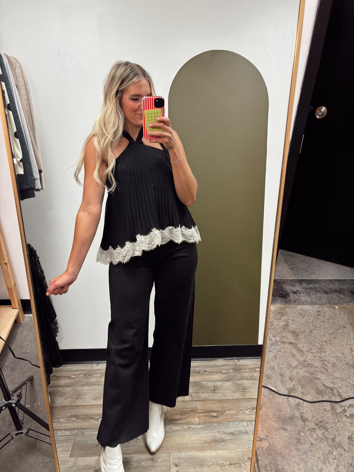 Calliope Halter Swing Top