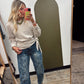 Demure Dame Sweater (Beige)