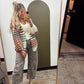 Colorful Stripes Cardigan Sweater
