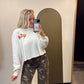 USA Crop Sweatshirt