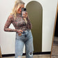 Presley Mesh Floral Top
