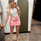 Willa Print Skort