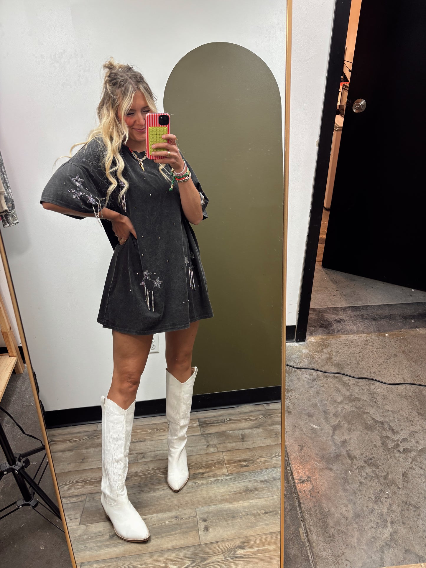 Shooting Star Tee Dress