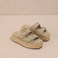 Holly Sandal (Sandstone)