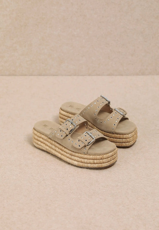 Holly Sandal (Sandstone)