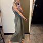 Sky Lounge Jumpsuit (Moss)