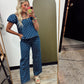 Boop Dot Puff Sleeve Top