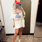 Ice Cold Beer Oversize Tee