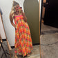 Madras Plaid Maxi Dress