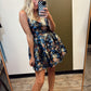 Past Midnight Floral Dress