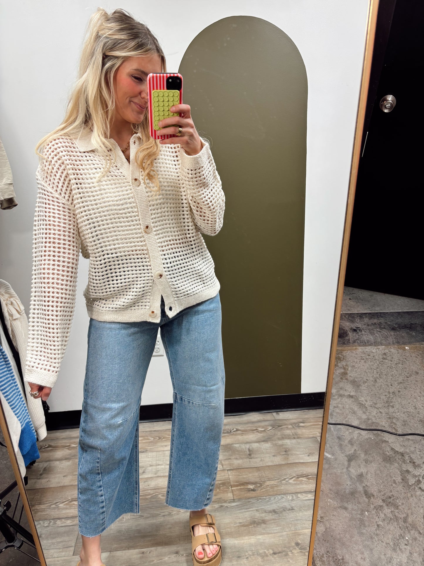 Chill In The Air Cardy (Cream)