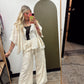 Boca Crochet Tie Top (Cream)