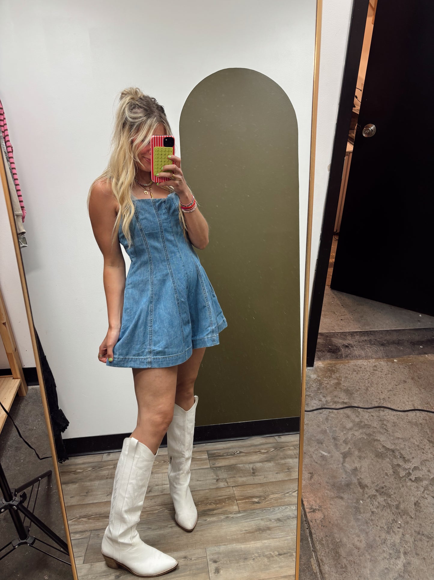 Anderson Denim Romper