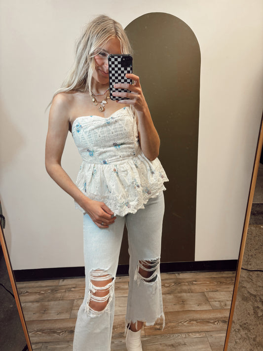 Starlight Floral Top