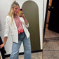 Boardroom To Bar Blazer (White)