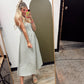 Make Memories Stripe Maxi (Green)