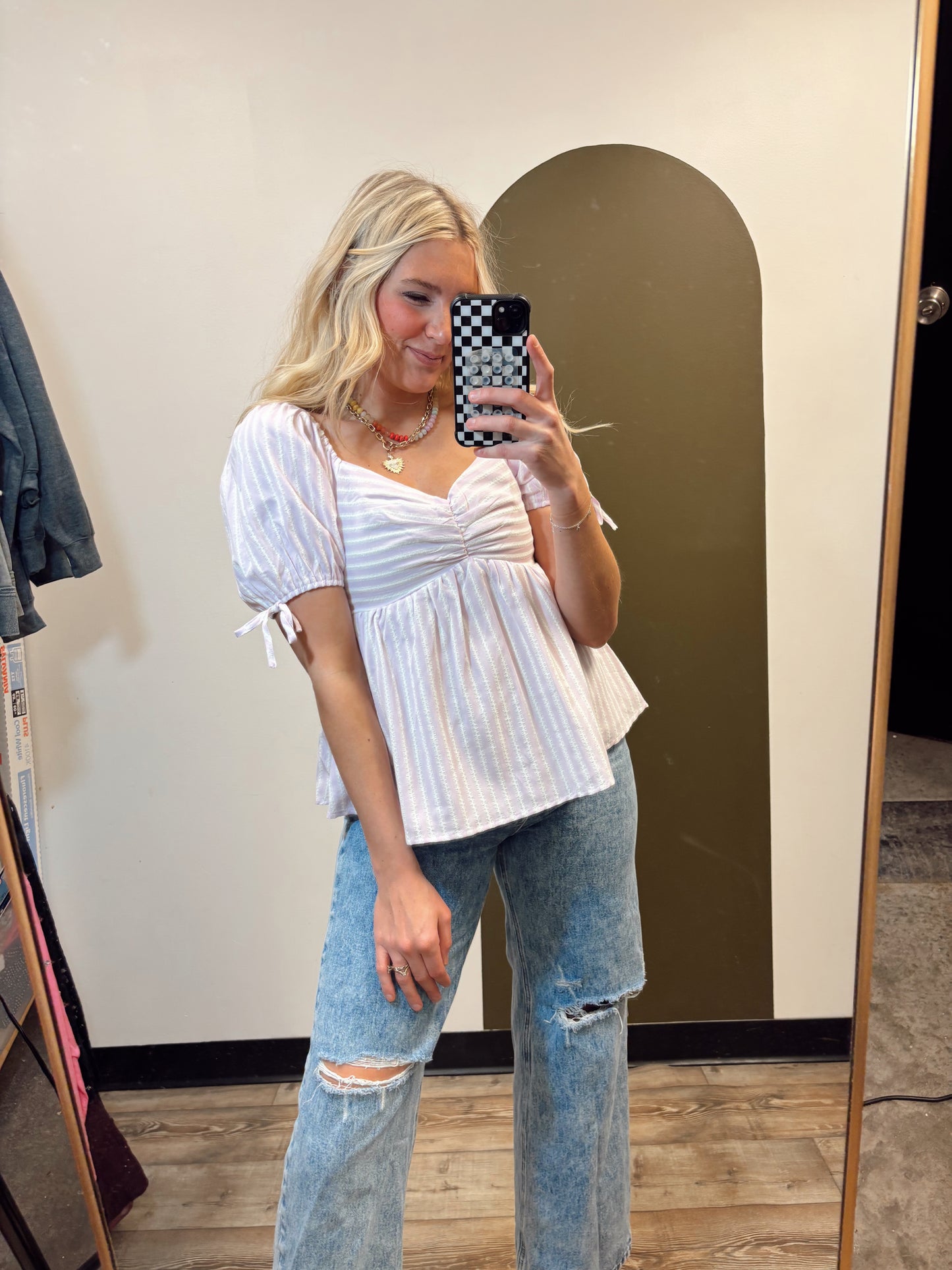 Jessica Sweetheart Top (Lilac)