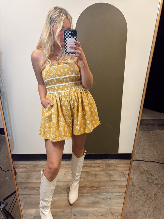 Kristin Floral Romper