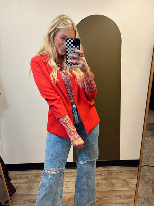 Boardroom to Bar Blazer (Red)