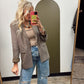 Tatum Herringbone Blazer