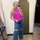 Flamingo Girl Slvless Top (Pink)