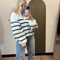 Addison Stripe Pullover