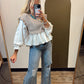 Magnolia Combo Sweater (Taupe)
