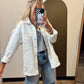 Ronnie Oversize Shacket (Cream)