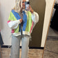 Starburst Zip Up