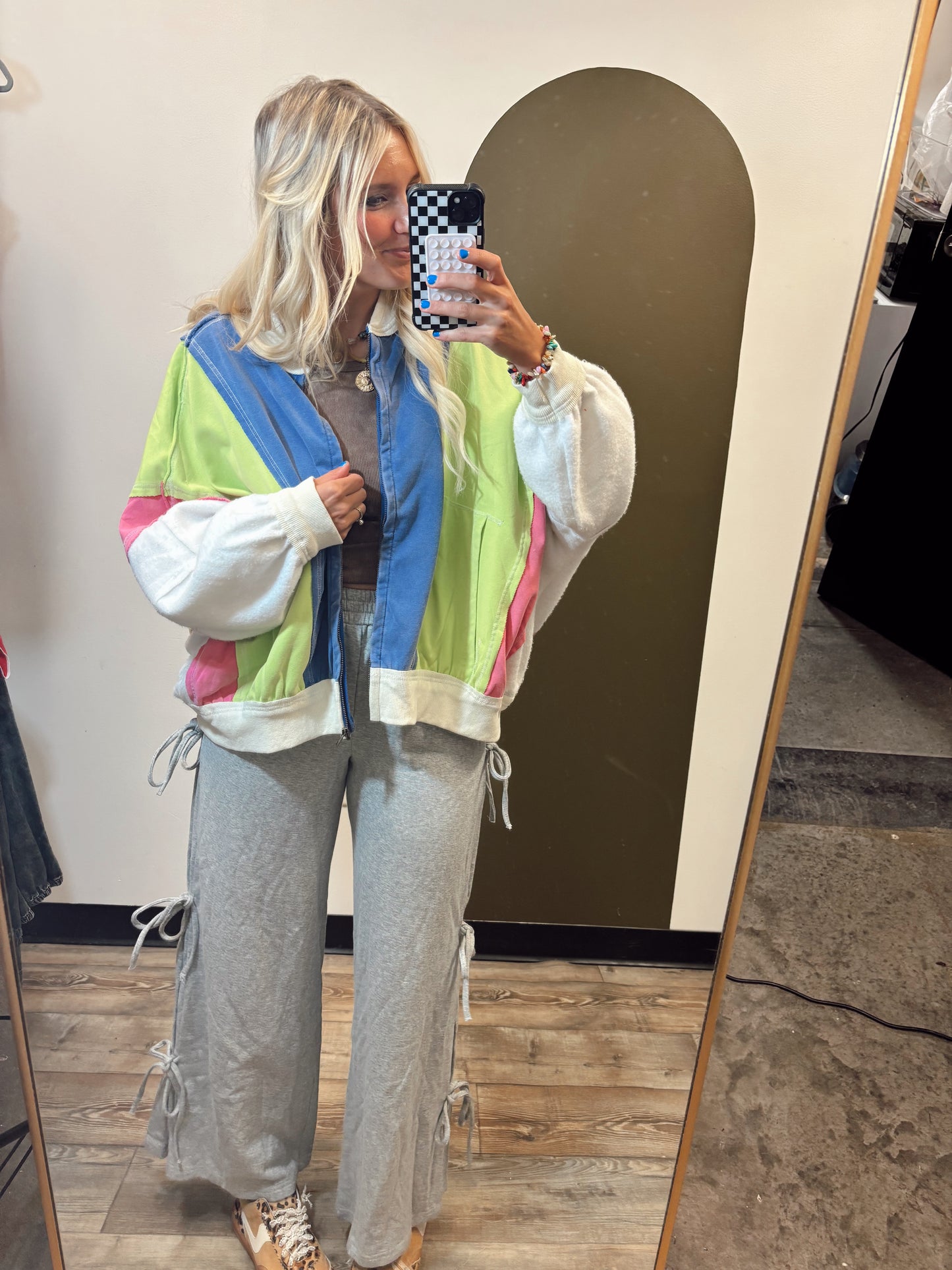 Starburst Zip Up