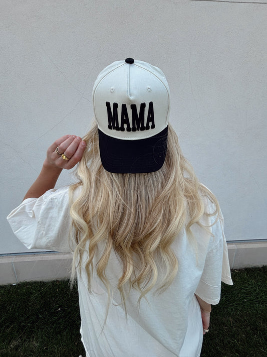 Mama Puff Trucker (Black)
